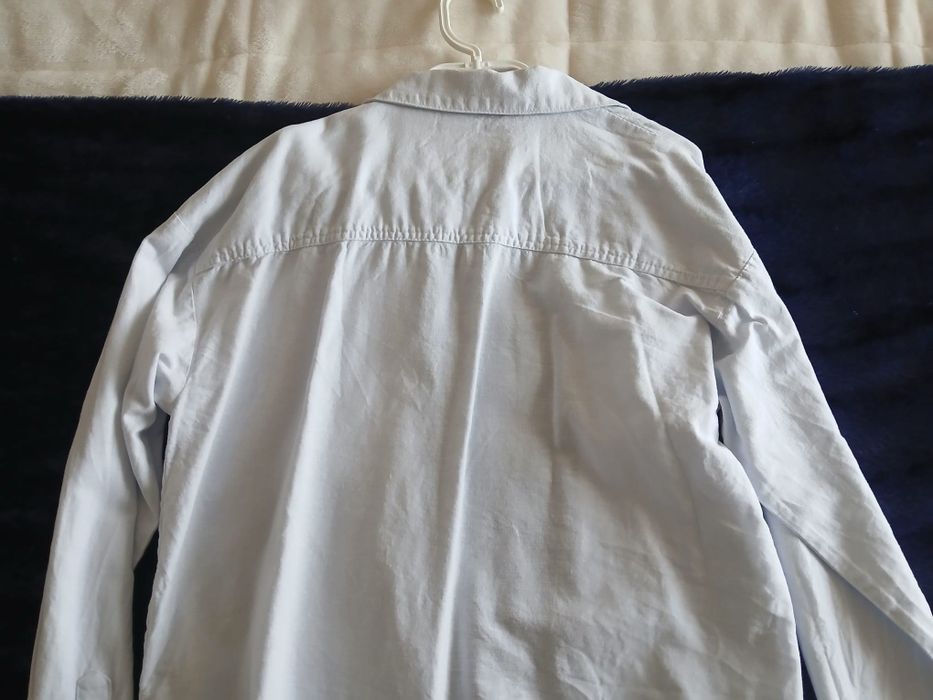 Camisa azul claro modalfa usada 11/12 anos