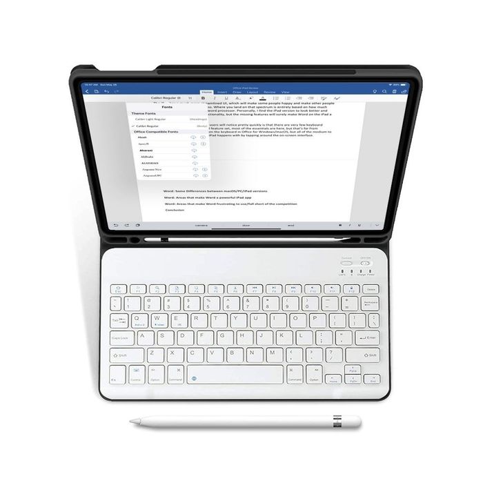 Etui Sc Pen + Klawiatura Do Ipad Air 4 2020 / 5 2022 / 11 6 gen / 2024