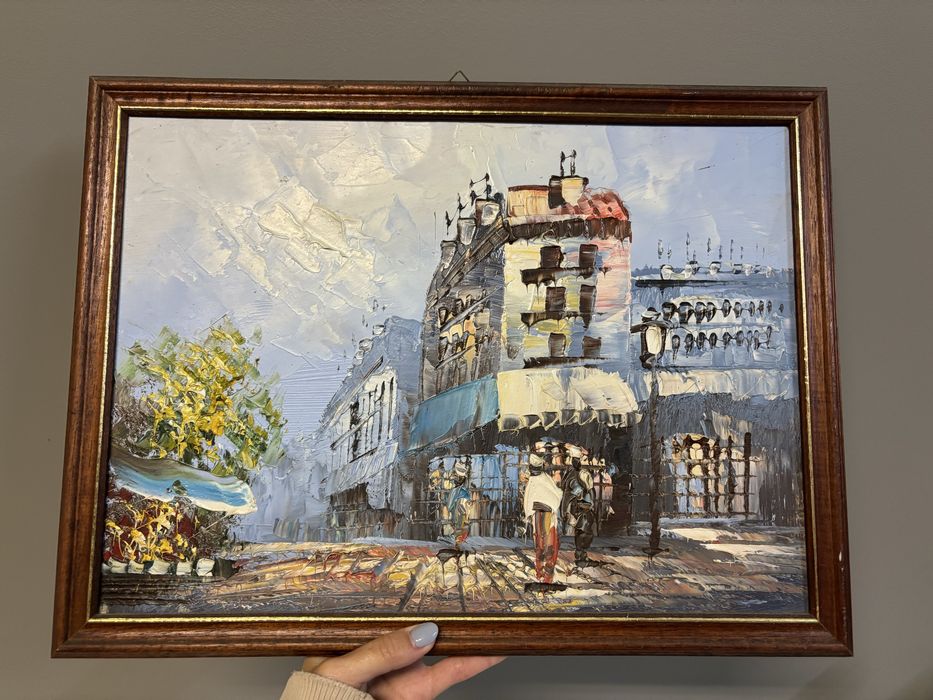Quadro pintado à mão