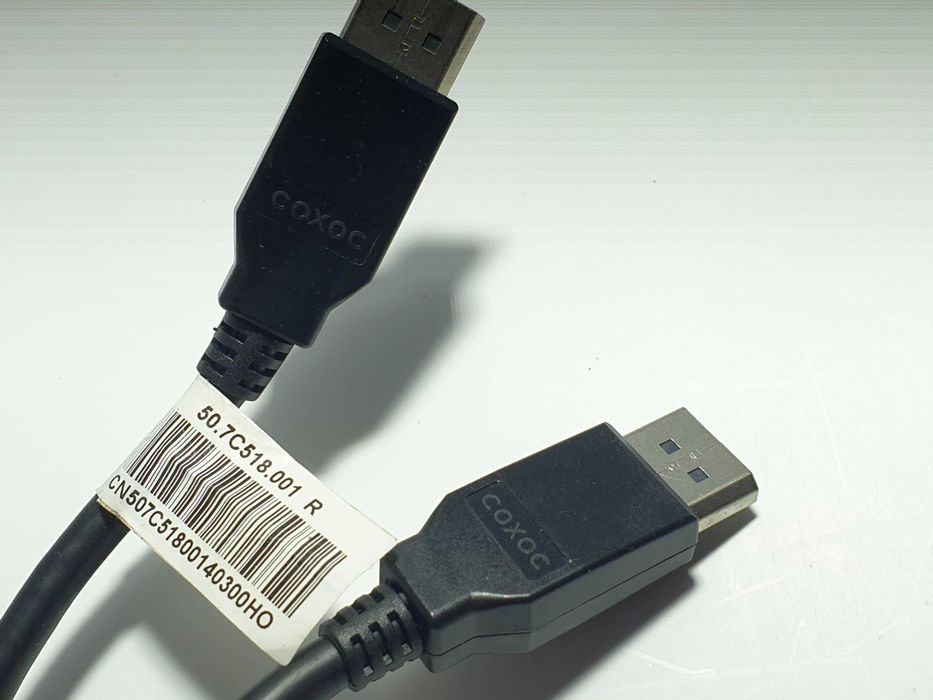 кабель DisplayPort to DisplayPort 4k COXOC 507C518001 1.8м