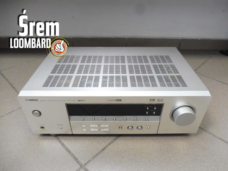 Ampiltuner Yamaha RX-V350, Kabel Zasilający, Stan db!