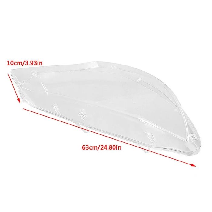Vidro lente capa farol ótica BMW X6 E71 2008 a 2014