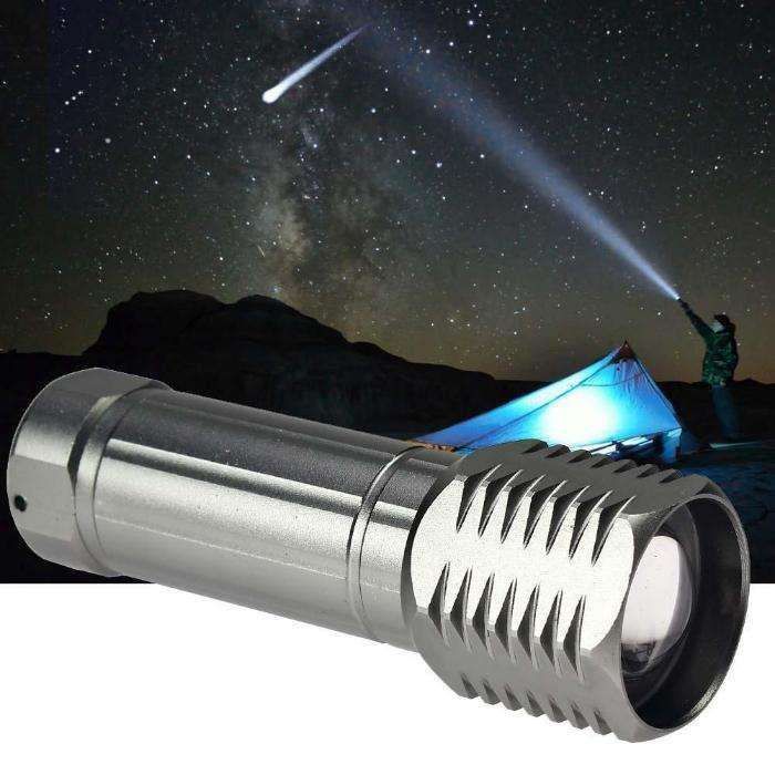 CREE XM-L LED Flashlight, 3000 Lumens, New + Clip + AAA Adapter64740677490561120