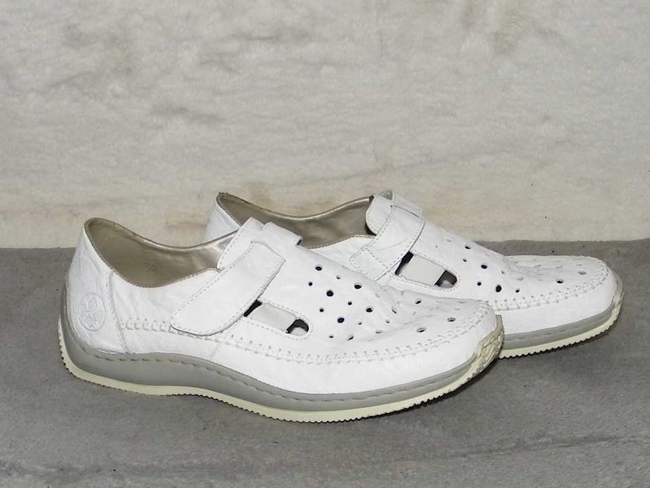 RIEKER Antisress - BUTY SKÓRA LATO - rozm. 39 - JAK NÓWKI !!!