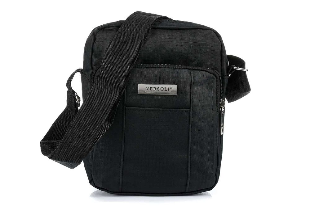 Męska raportówka na ramię listonoszka mała pasek C06