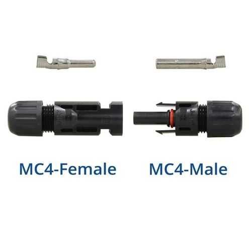 Конектори для сонячних панелей MC4 30A 1000V (пара)