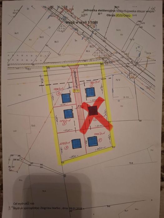 Działki budowlane gmina Izbica Kujawska