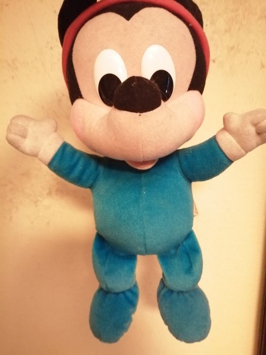 Sound-Activated Mickey Plush Toy