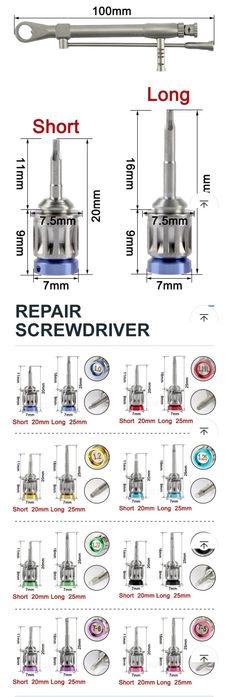 Kit chaves implantes dentário "NOVO"