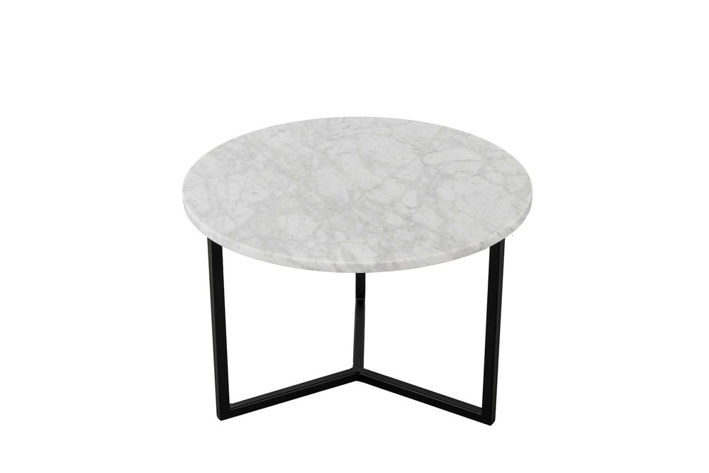 Stolik Kawowy Okrągły Marmur - outlet
