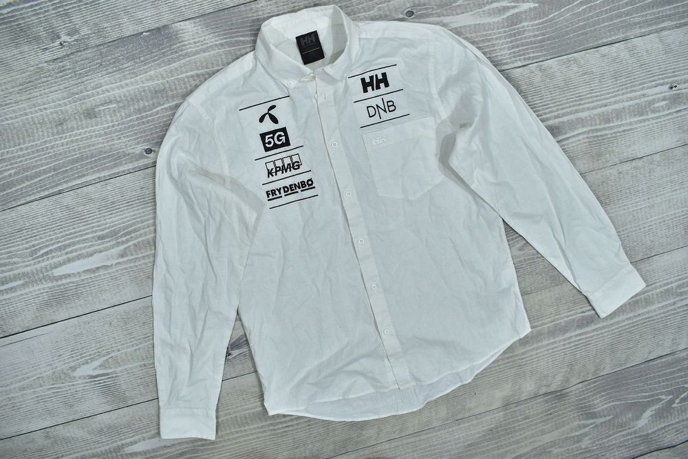 Helly Hansen Konopno Bawełniana Koszula Logowana M