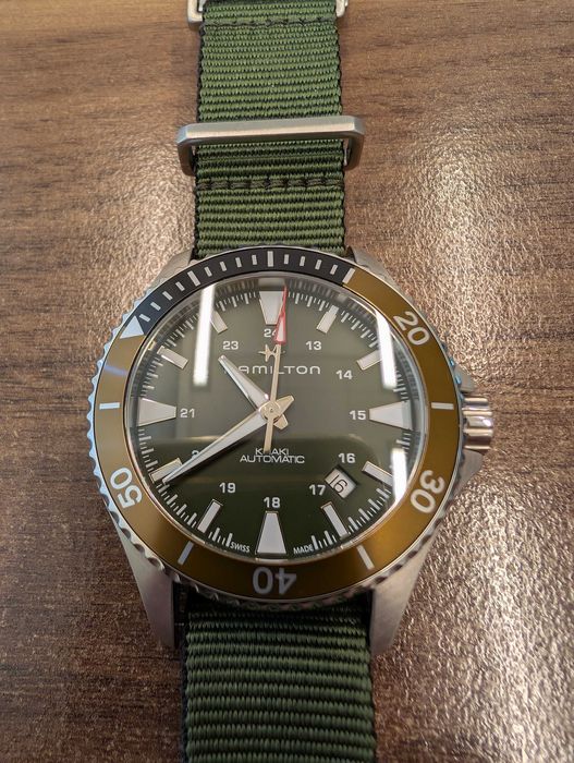 Годинник. Швейцарія. Hamilton Khaki Navy Scuba auto