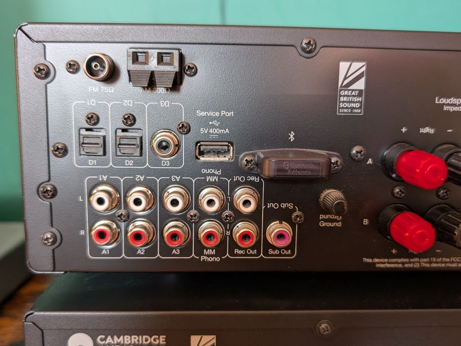 Cambridge audio amplituner AXR100 + CD Player Cambridge  audio AXC35