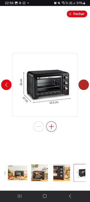 Forno elétrico Moulinex Optimo 19L