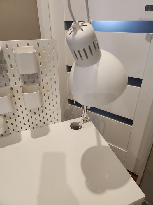 Biurko małe białe zestaw