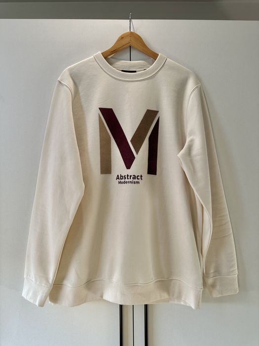 Світшот C&A Abstract Modernism, XL — молочний