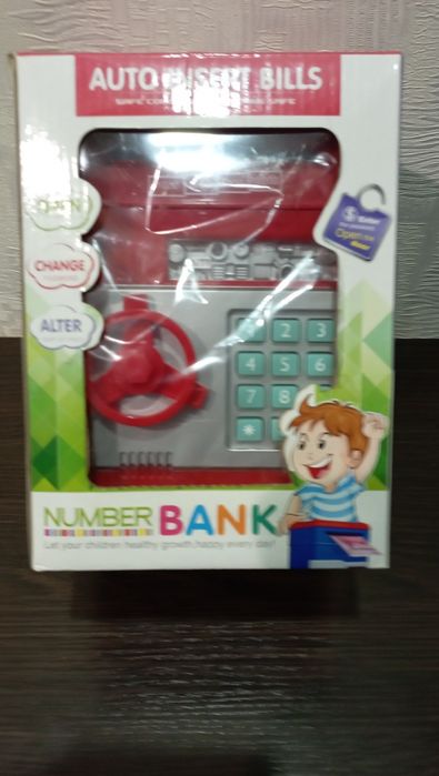 Детская электронная копилка сейф