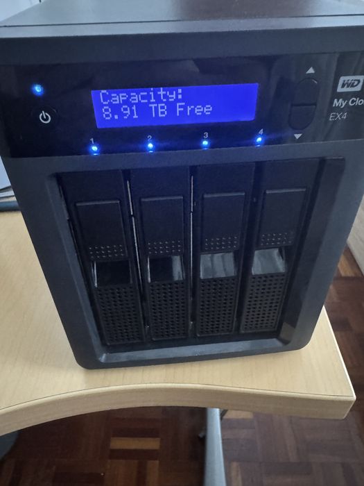 NAS WD Mycloud EX4 8.91 TB