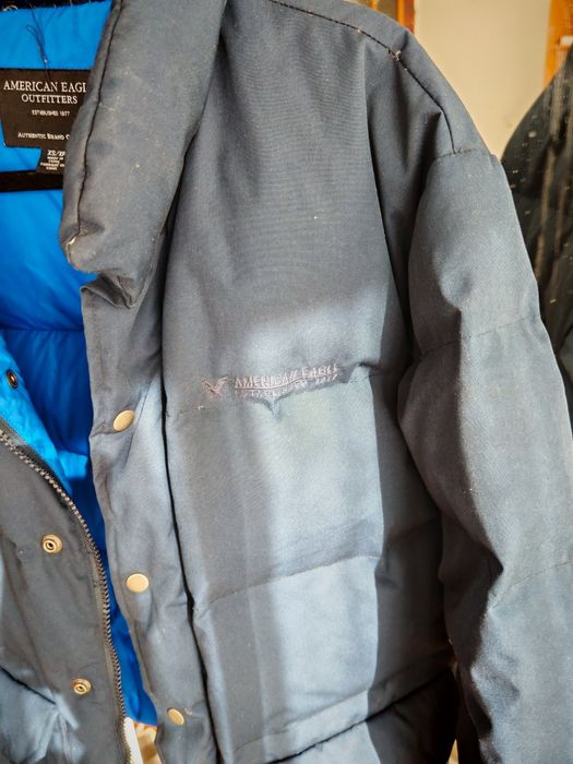 American Eagle Outfitters kurtka zimowa puffer XS z kapturem