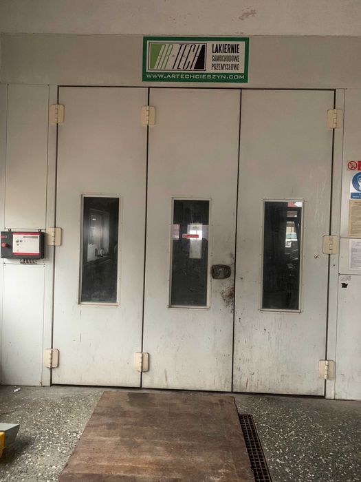 Przemysłowa samochodowa kabina komora lakiernicza