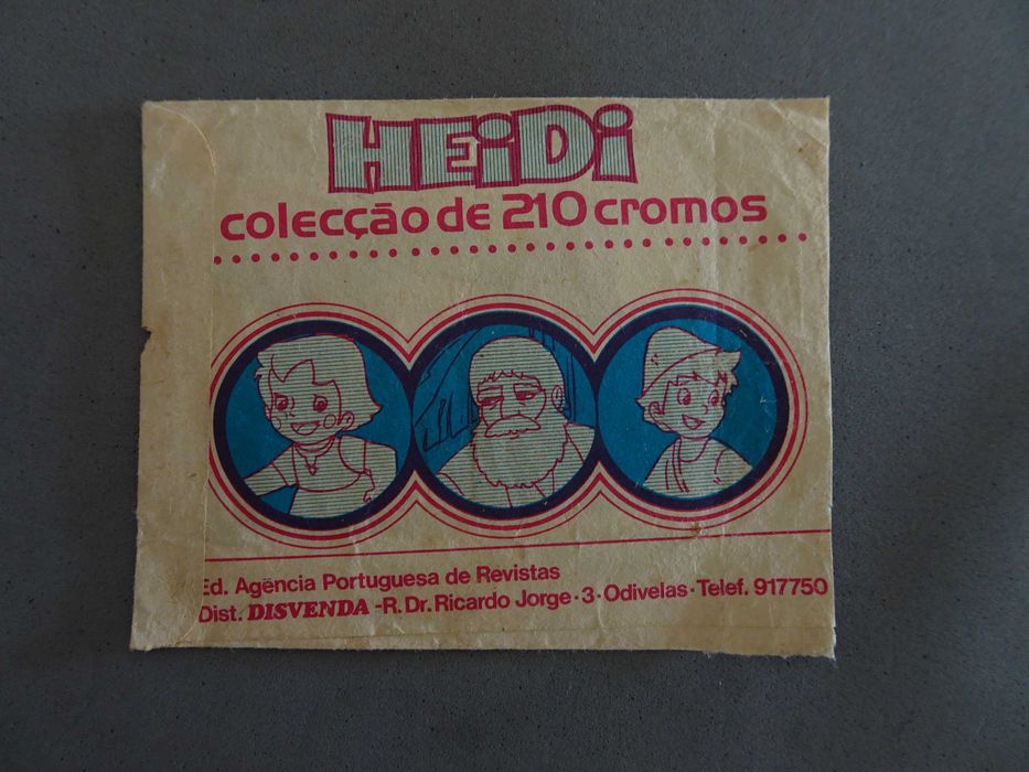 Carteira de cromos fechada Heidi - Disvenda (amarelo clara)