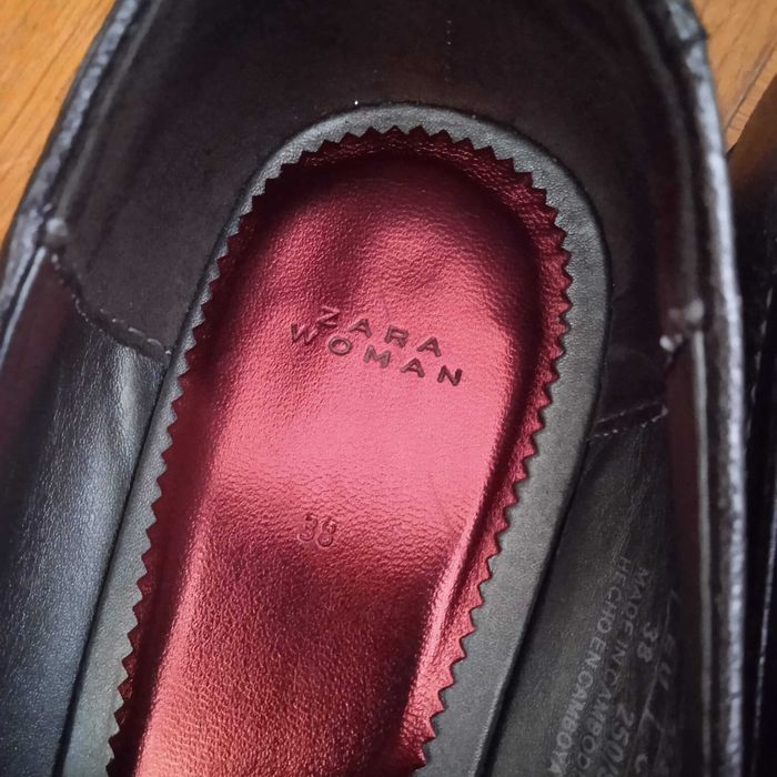 Mokasyny zara rozmiar 38