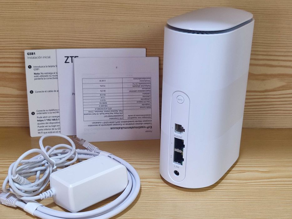 ZTE 5G Wi-Fi 6 Router SIM Desbloqueado Roteador