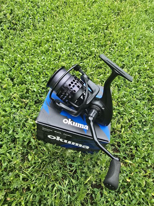 Kołowrotek Okuma Custom Black Feeder CLXF-55F Super Stan !