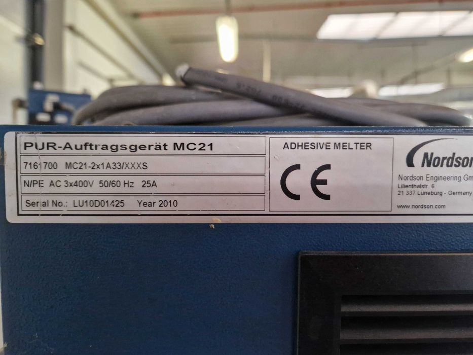 topielnik kleju PUR Nordson MC21