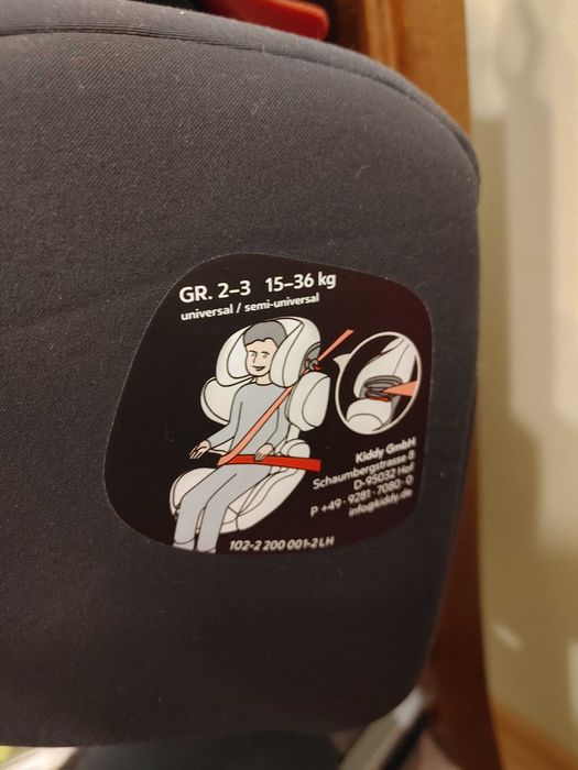 fotelik samochodowy Kiddy Cruiserfix 3