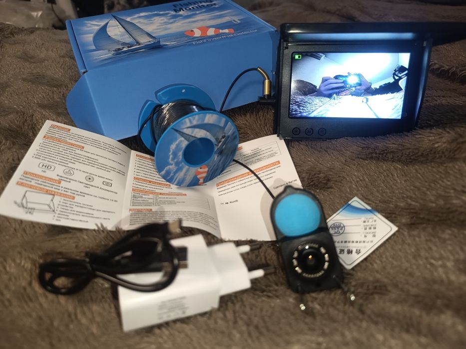 Подводная видеокамера для рыбалки DDCAMERA (Визуальный эхолот) 4,3"15м