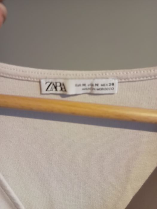Zara biała sukienka