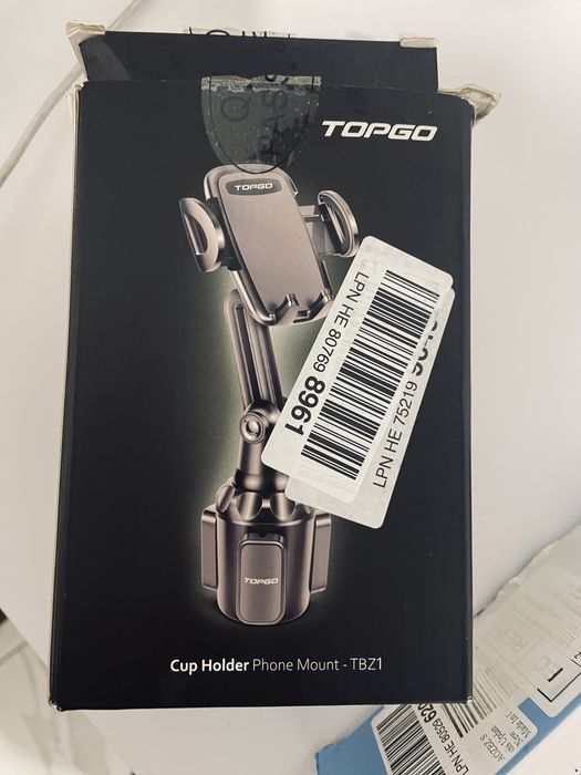 Автотримач для телефону TOPGO Cup Holder Phone Mount TBZ1