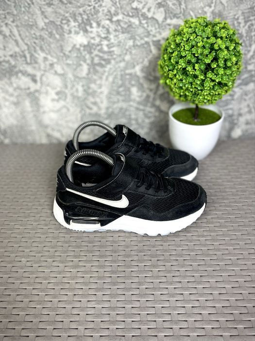 Nike Air Max кроссовки 33 размер детские спортивные черные