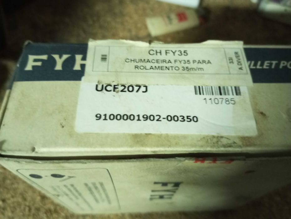 Rolamentos e chumanceiras