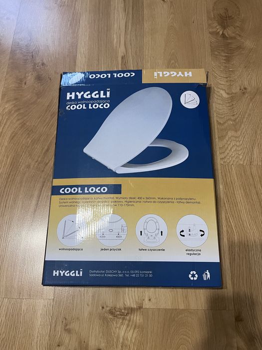 HYGGLI Deska wolnoopadająca NOWA