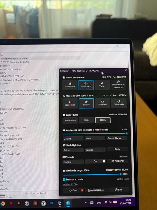 Computador portátil ASUS ROG Zephyrus G14 202