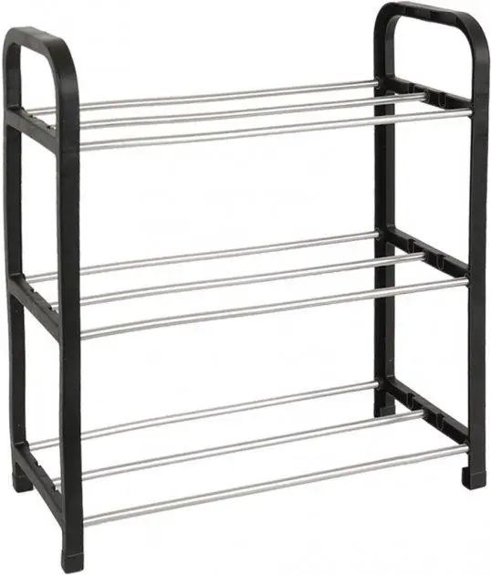 Полка подставка для обуви на 3 отдела