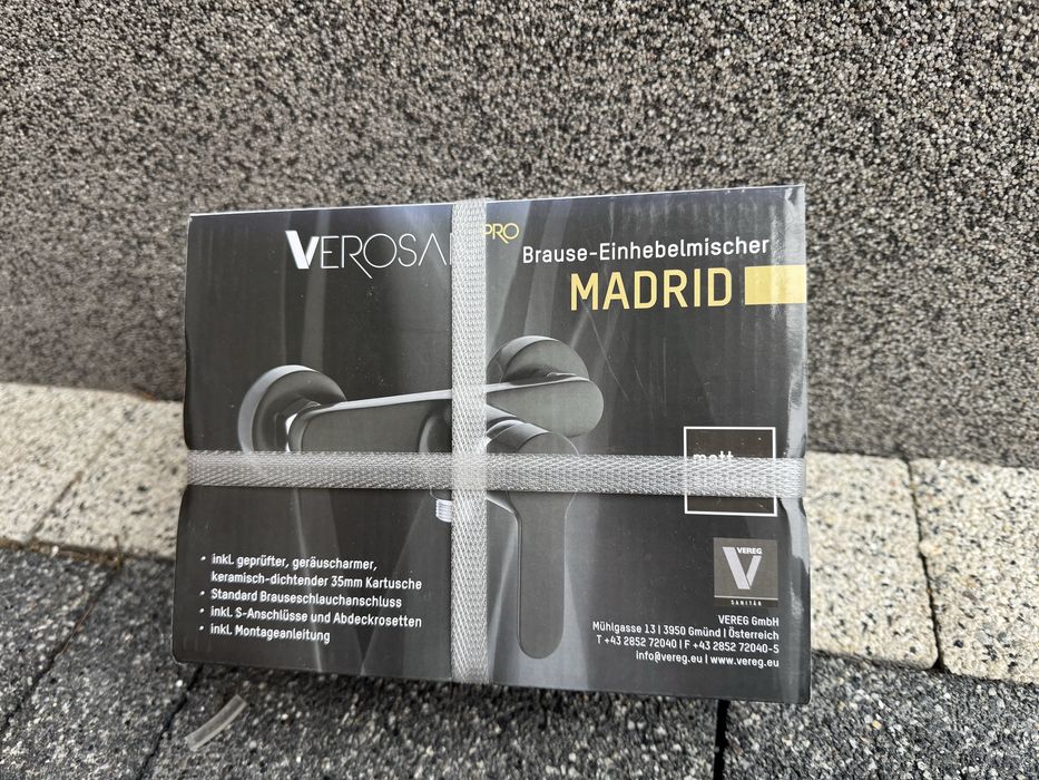 Bateria prysznicowa Verosan Madrid Nowa