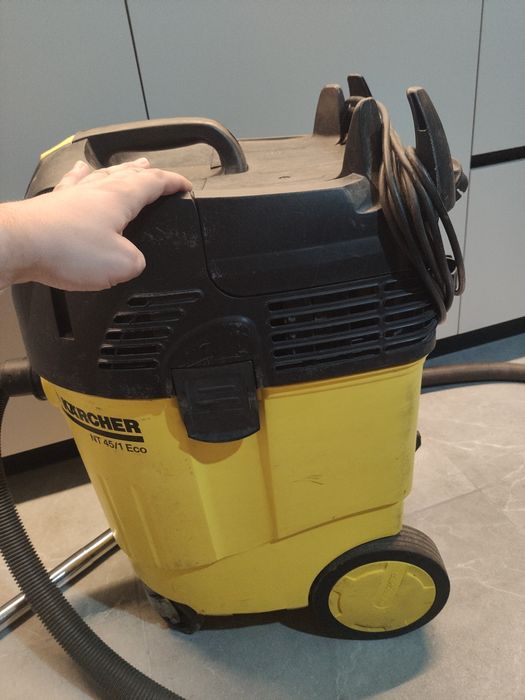 Пилосос будівельний karcher nt 45/1 tact te l. Автоочистка фільтра