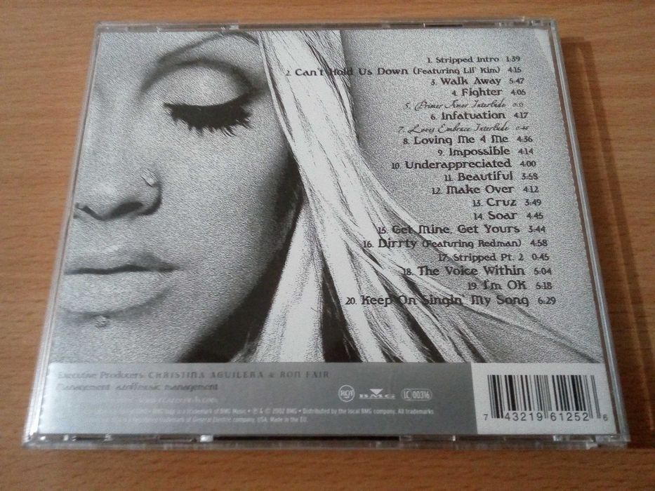 CHRISTINA AGUILERA - Stripped ( 2002 )