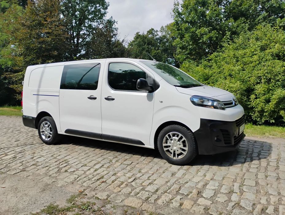 Citroën Jumpy Brygadówka L2H1  Salon PL -FV23 % - 6 os. - 2 l 150 KM - Doka - Brygadówka