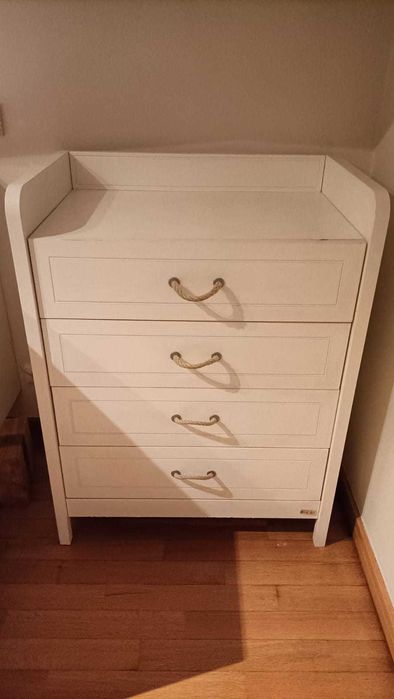 Quarto de Criança Eguizier Marin Marine Branco evolutivo.