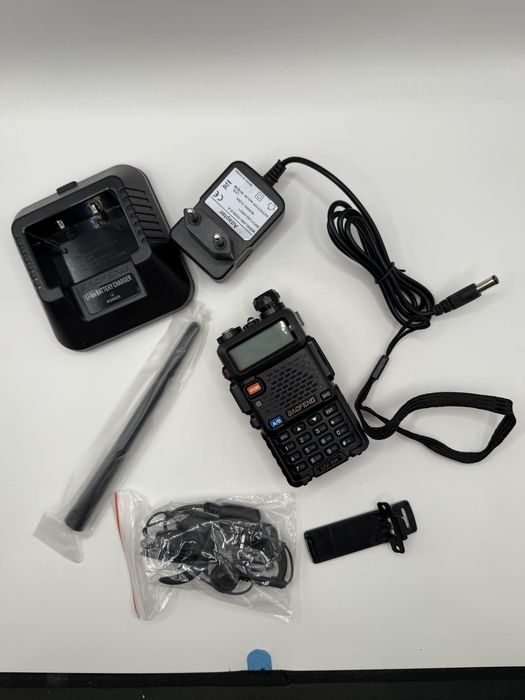 Рація Baofeng UV-5R 5W (двохдіапазонна) — Повний комплект
