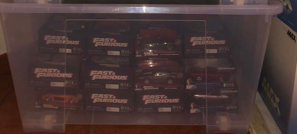 COLEÇÃO COMPLETA FAST & FURIOUS – Jada toys 1/32 – 60 carros- novos e selados
