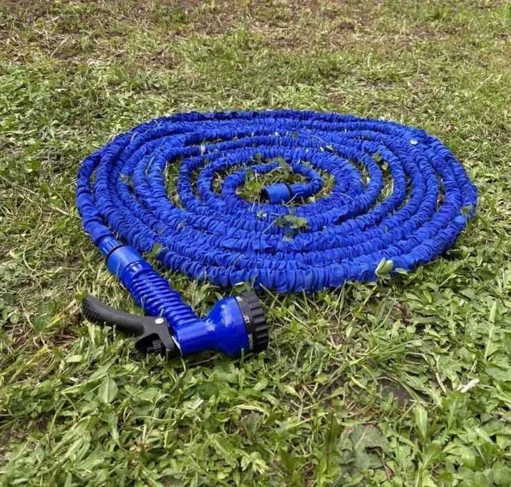 Шланг садовый для полива с распылителем‼️Оригинал ‼️3️⃣х слойный