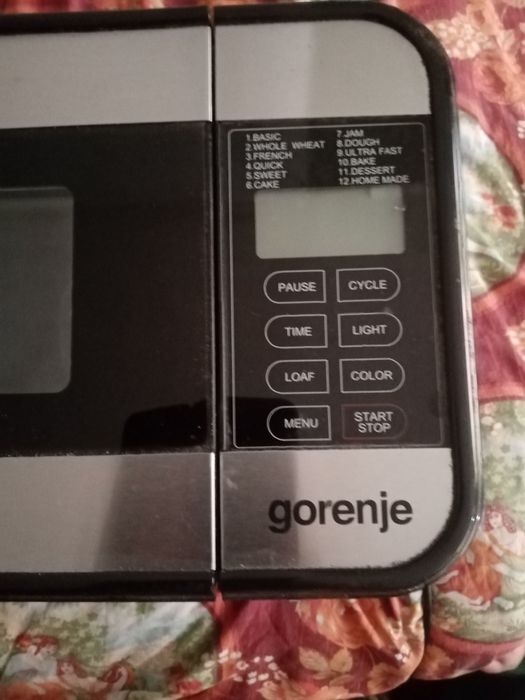Хлебопечь новая gorenie