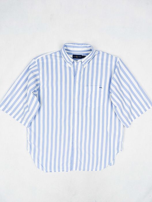Polo Ralph Lauren niebieska koszula S logo