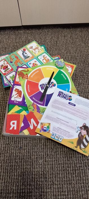 Развивающее лото "bingo ringo"