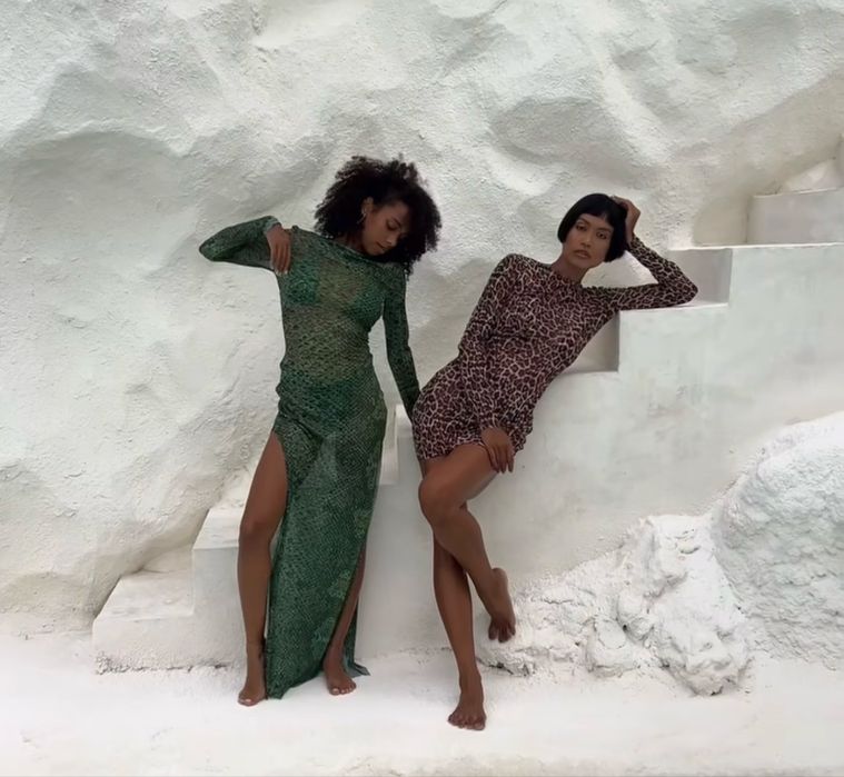 Міні та максі сукні комплект для пляжу annaloskor.swimsuit Railay XL